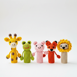 The Safari - Finger Puppet Set