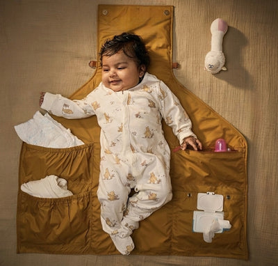 Brown with Pale Gold Finish