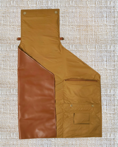 Brown with Pale Gold Finish